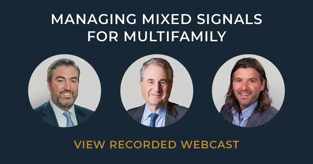 Webcast Recording: Managing Mixed Signals For Multifamily 6 In Conversation Webinar - Managing Mixed Signals For Multifamily