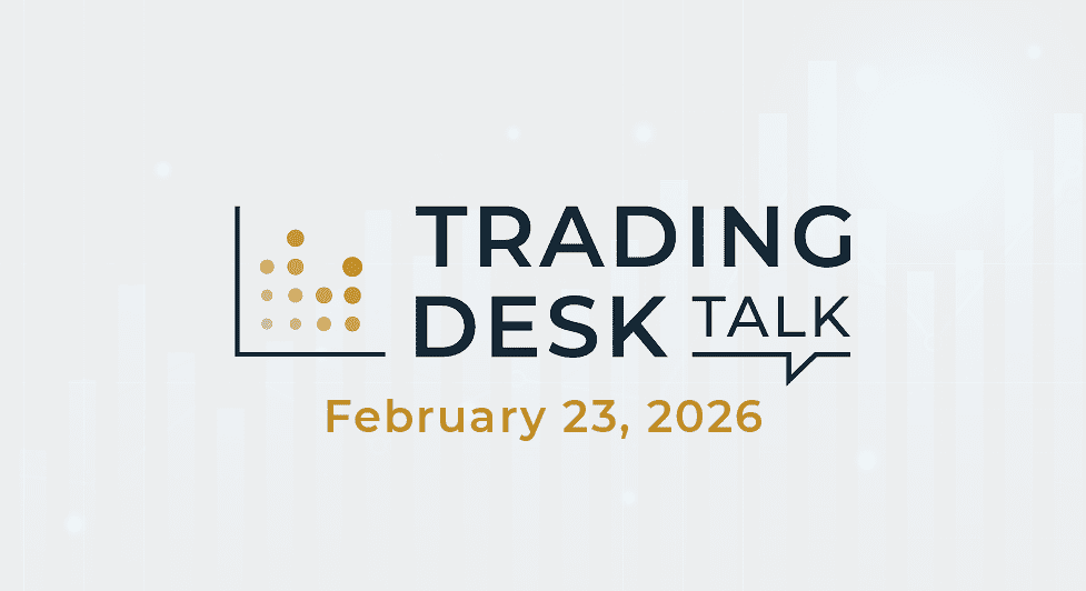 Trading Desk Talk Event Announcement